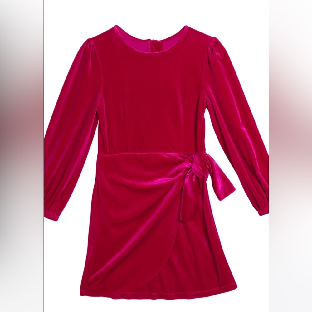 Logan Velour Wrap Dress Sz 12